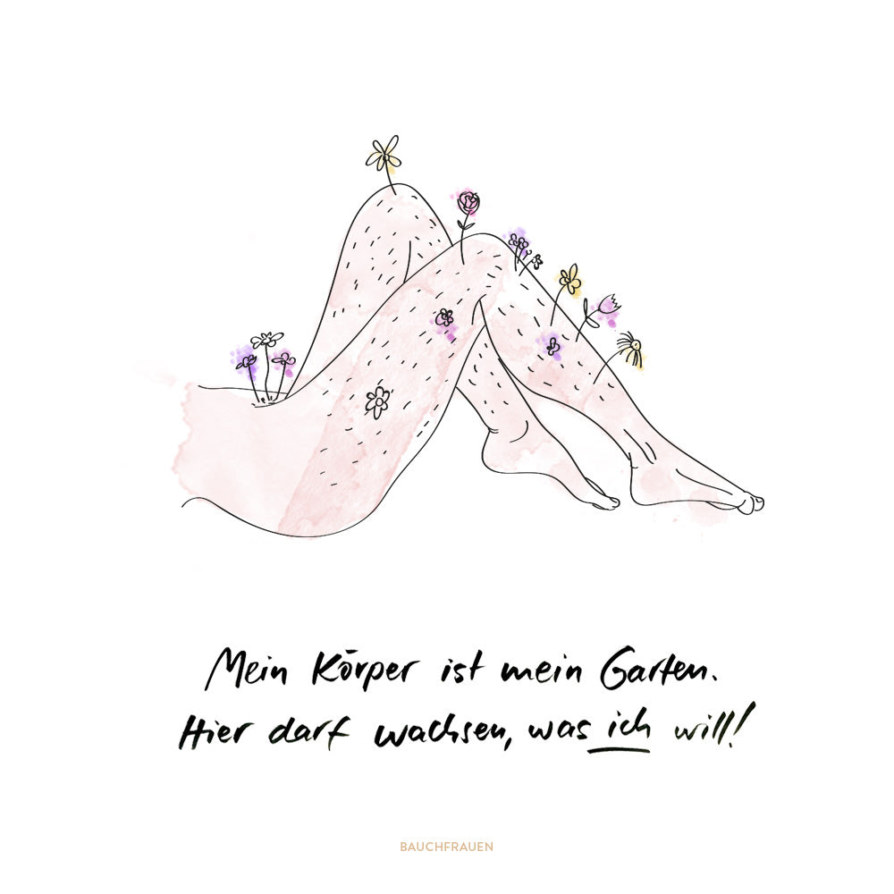 
          
            Aufblühen statt abmühen ist nun angesagt! 
          
        