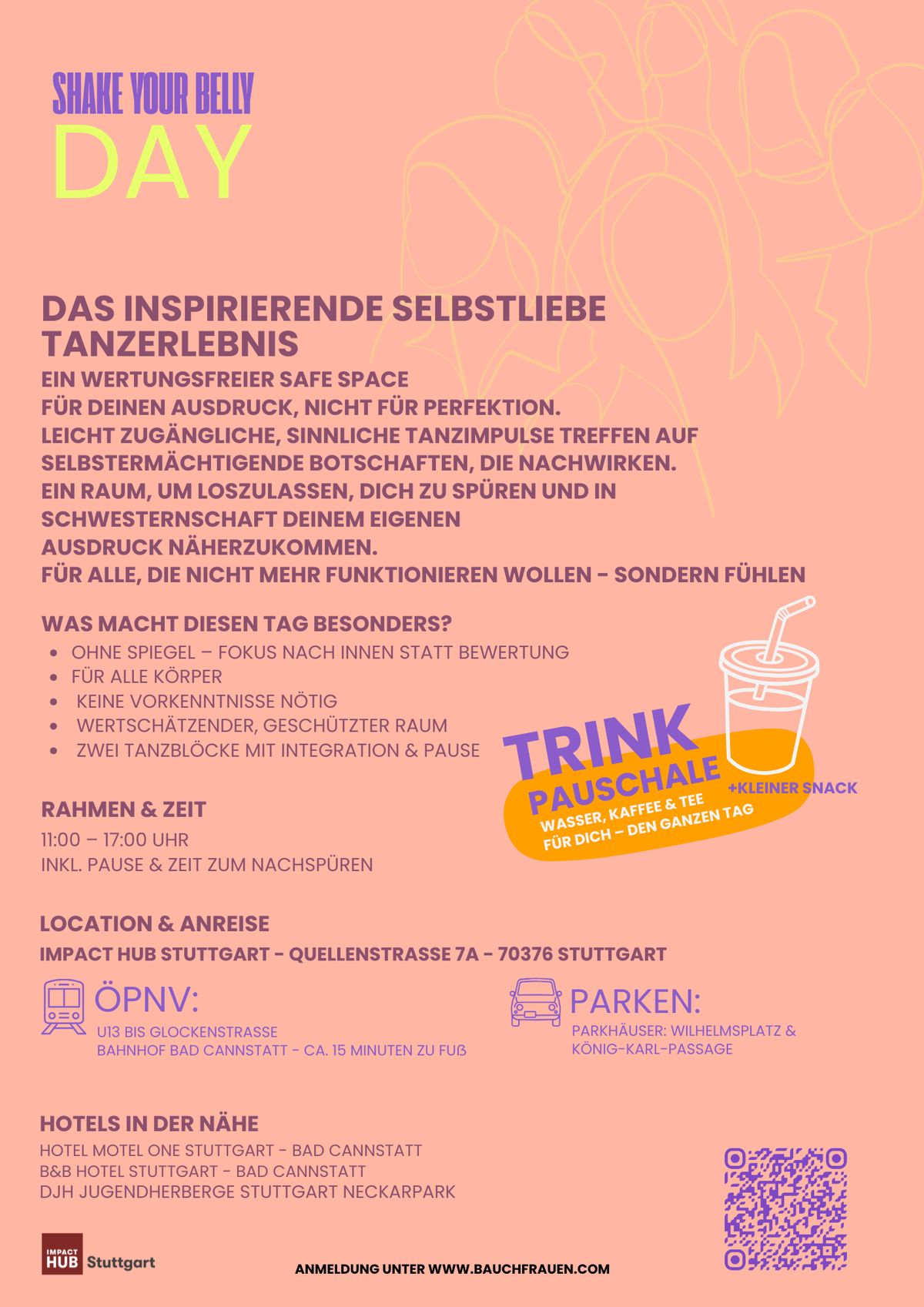 SHAKE YOUR BELLY DAY, dein inspirierendes Tages-Selbstliebe Tanzerlebnis in Stuttgart