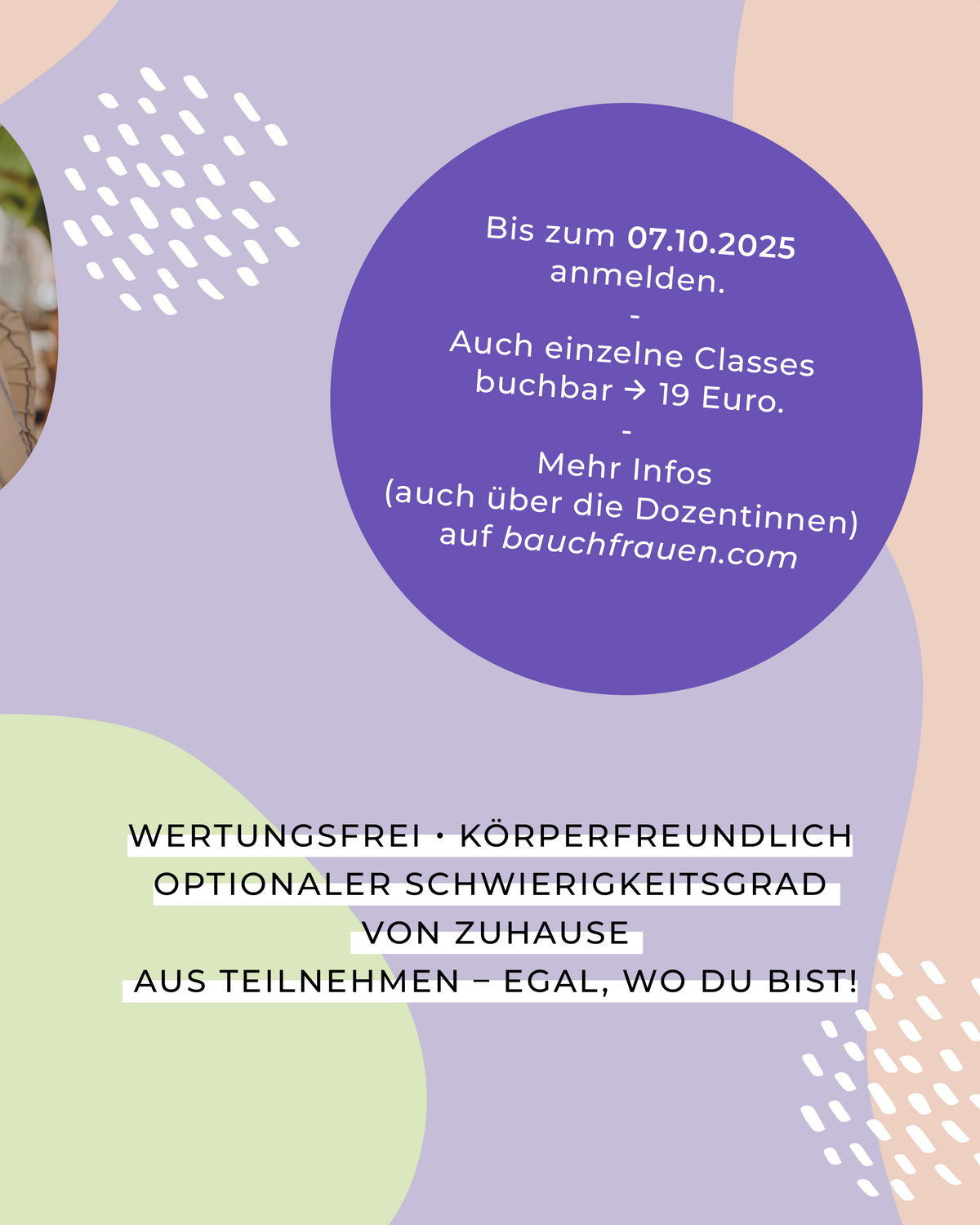 Tanz-Workshop: Du bist die Bühne