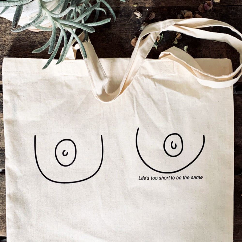 Tasche &quot;Life’s too short to be the same&quot;