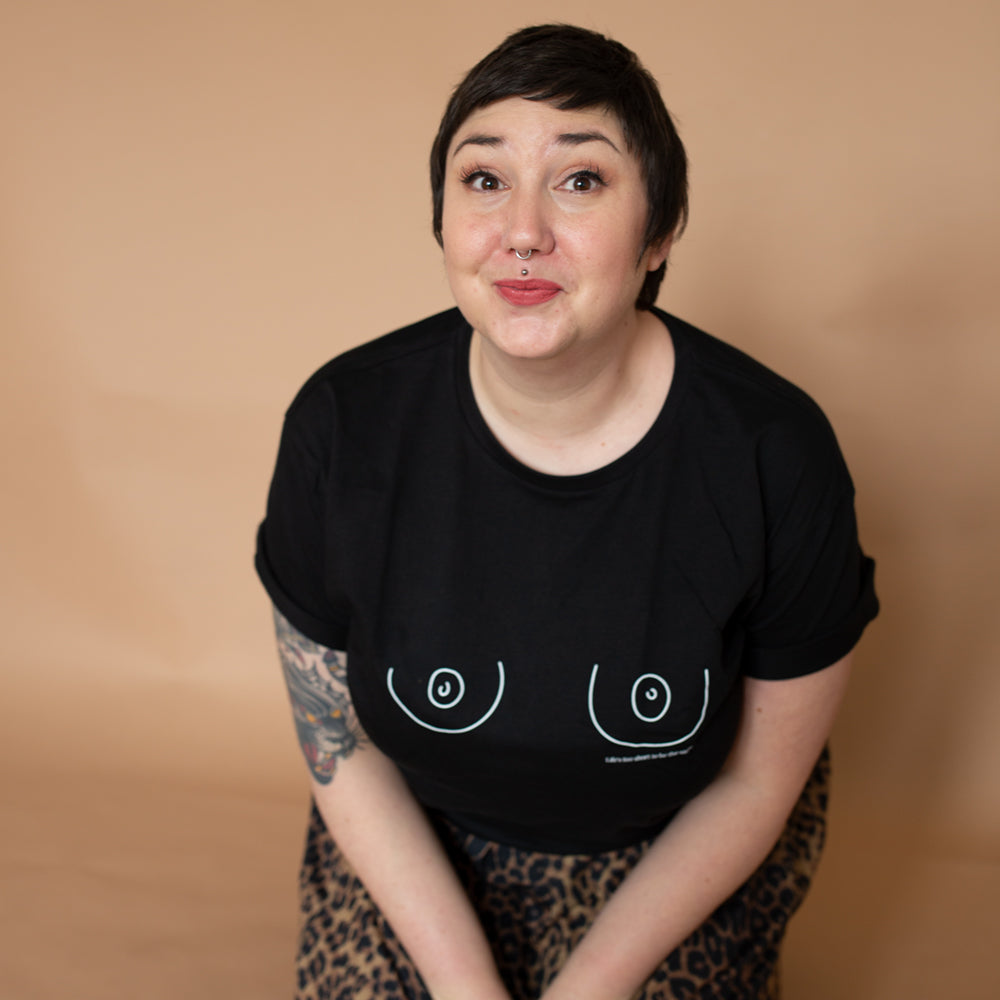 Rundhals T-Shirt Life is too short